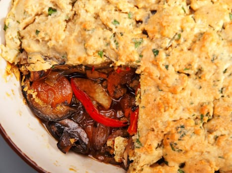 Vegetable crumble
