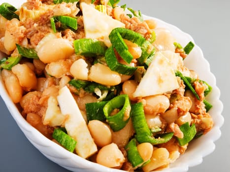 Beans Salad with onion