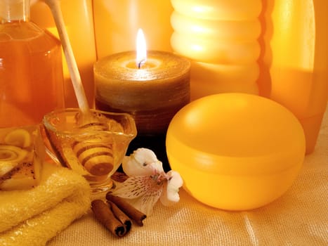 Honey spa products