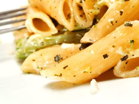 Penne with broccoli