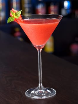 Ingredients for Strawberry Daiquiri