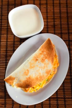 Traditional Mexican Buritto
