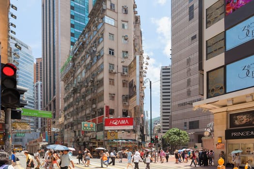 TIMES SQUARE, HONG KONG - MAY 30, 2014