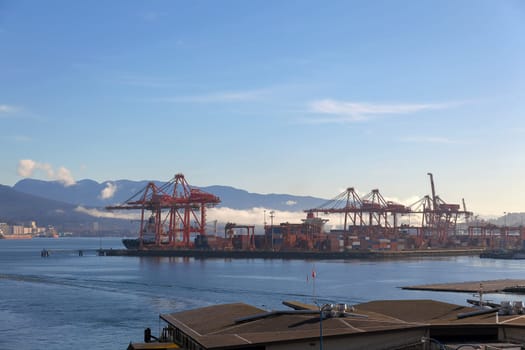 Port of Vancouver British Columbia Canada