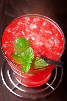 Mai Tai cocktail.Ingredients