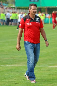 Alois Schwartz (trainer SV Sandhausen) after the DFB-Pokal 15/16 1 HR: Bahlinger SC - SV Sandhausen