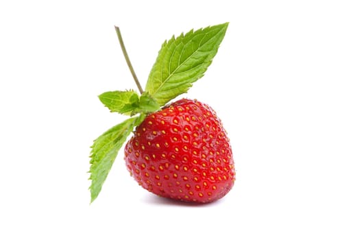Strawberry isolated on white