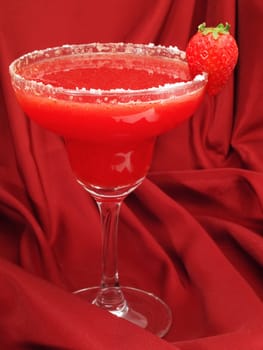 Ingredients for Strawberry Margarita