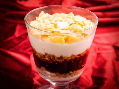 Cream with nuts