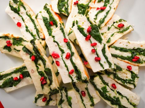 Fish pate with spinach