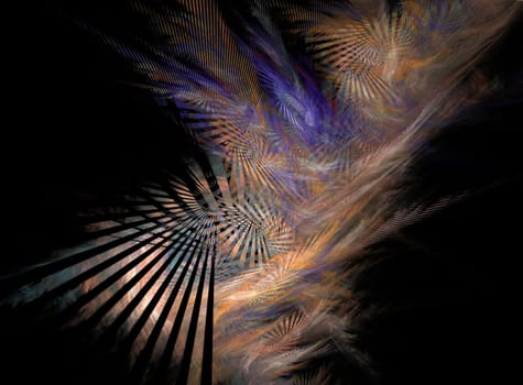 abstract fractal pattern can be used as background