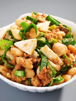 Beans Salad with onion