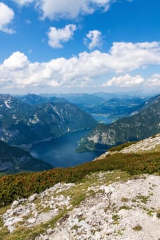 Lake Hallstatt - view from Dachstein-Krippenstein
