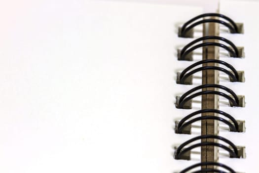blank notebook, can be used as background
