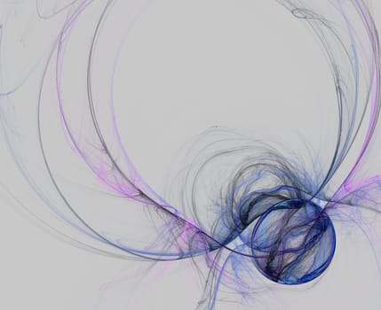 abstract fractal pattern can be used as background