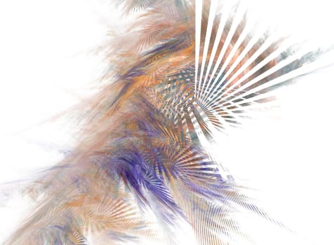 abstract fractal pattern can be used as background