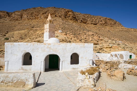 Jemaa Kedima Mosque in Chieni South Tunisia