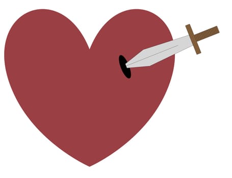Stitch into the heart