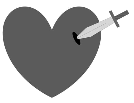 Stitch into the heart