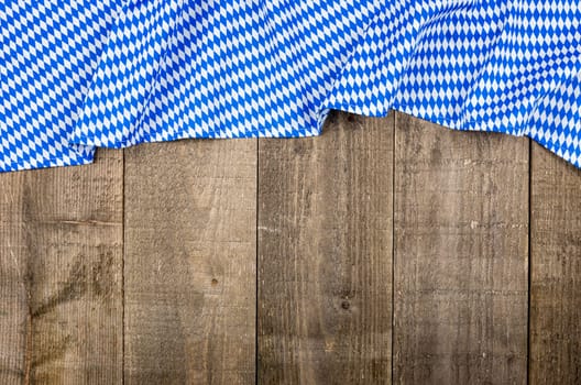 Wooden boards with Bavarian diamond pattern