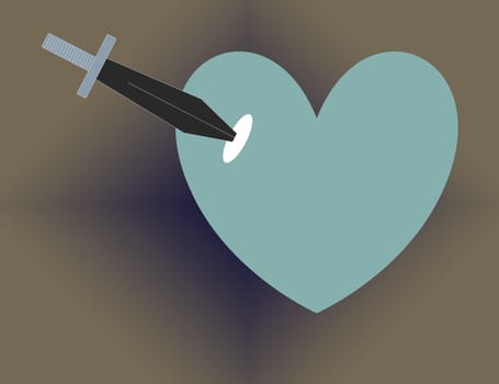 Stitch into the heart