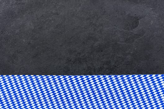 Slate plate with a Bavarian diamond pattern