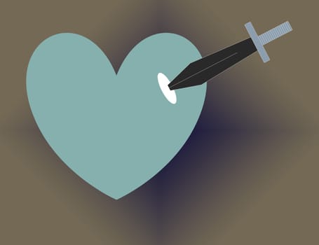 Stitch into the heart