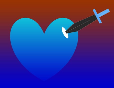 Stitch into the heart