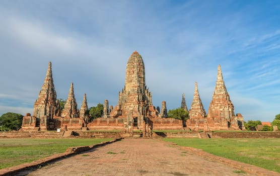 Wat Chaiwatthanaram is a Buddhist temple in the city of Ayutthaya, Thailand, on the west bank of the Chao Phraya River.