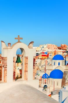 Oia, Santorini at daylight