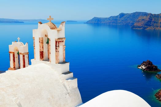 Oia, Santorini at daylight