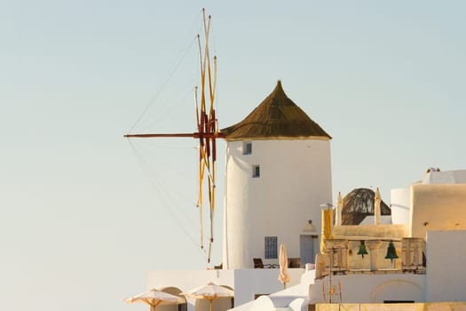 Oia, Santorini at daylight