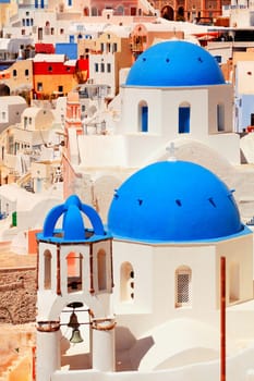 Oia, Santorini at daylight