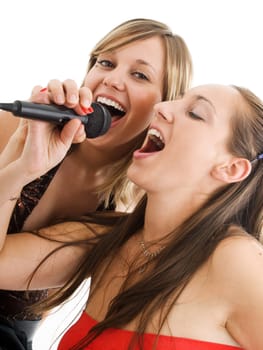 Girls singing