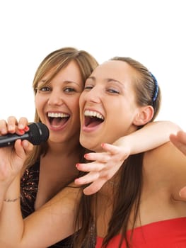 Girls singing