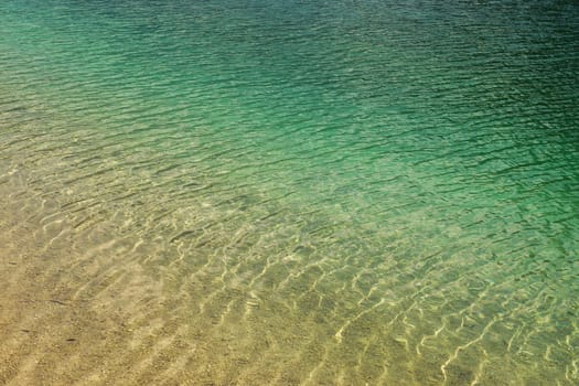 Clear mountain water in the Alps