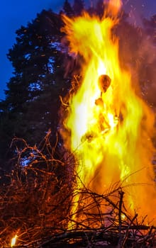 Witch Burning to the Witch Fire,May Fire