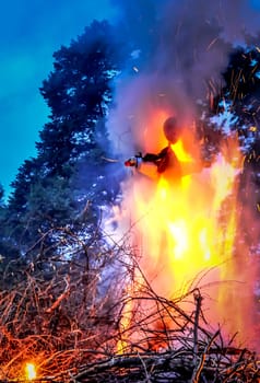 Witch Burning to the Witch Fire,May Fire