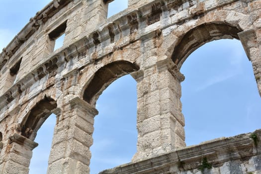 Arena of Pula in Croatia