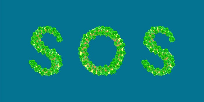 sos Tropical Islands that form the text