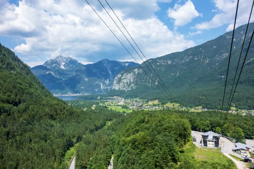Obertraun, Austria - June 27, 2014
