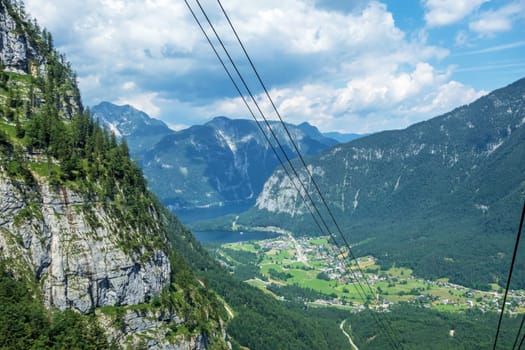 Obertraun, Austria - June 27, 2014