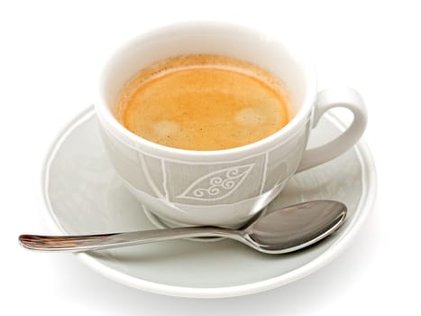 Cup with coffee