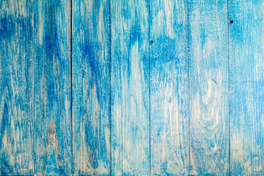 Texture of a blue wooden planks, bright barn wall, rustic style