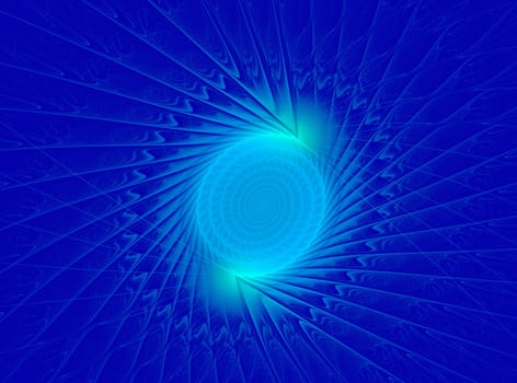 Abstract design on the subject of science, technology and design
