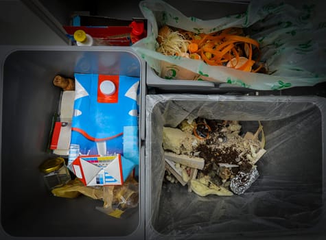 Waste separation.