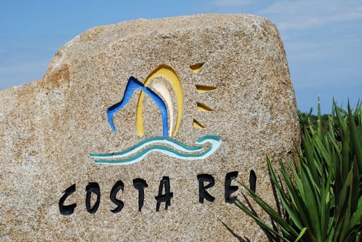 Costa Rei Sardegna 09043 Cagliari Capo Ferrato Sardinia Sign