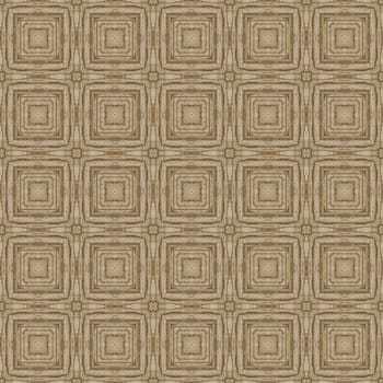 Seamless vintage delicate colored wallpaper. Geometric and floral pattern on paper texture in grunge style.