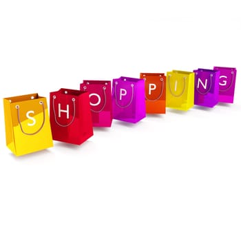 Shopping bags and shopping