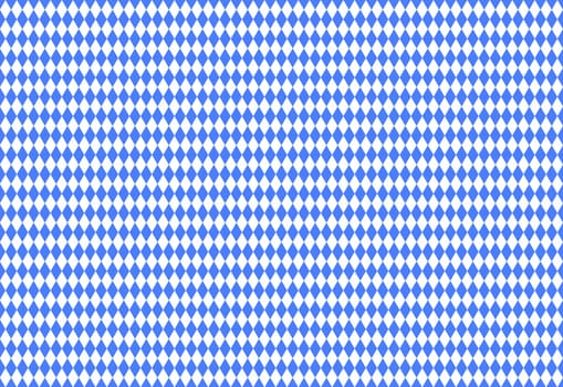 Background with Bavarian blue and white diamonds